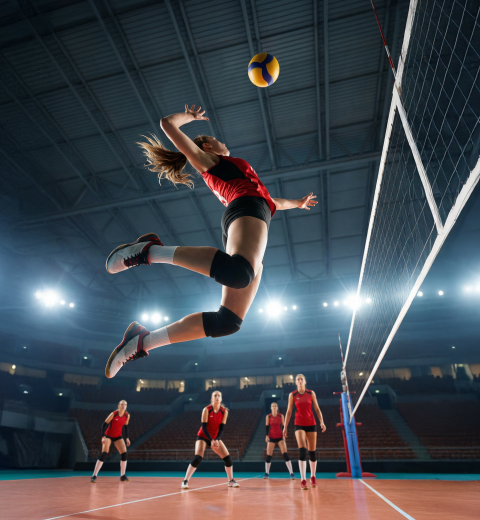 Соревнования по волейболу 18.04.