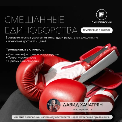 Смешанные единоборства в World Class Пушкинский:  – World Class Пушкинский
